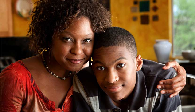 Image result for black family teenage support